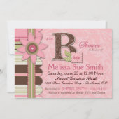 G Girl Invitation Card M Kaart (Achterkant)