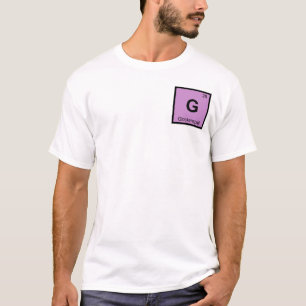 G - Glockenspiel Muziek Scheikunde Periodiek Syste T-shirt