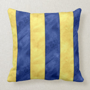 G Golf Waterverf Nautical Signal Maritime Vlag Kussen