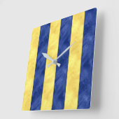 G Golf Waterverf Nautical Signal Maritime Vlag Vierkante Klok (Hoek)