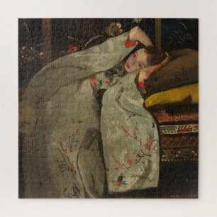 G.H. Breitner, Meisje in een witte Kimono - Fine A Legpuzzel