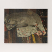 G.H. Breitner, Meisje in een witte Kimono - Fine A Legpuzzel (Horizontaal)
