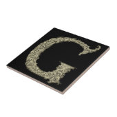 G - Het Falck Alfabet (Golden) Tegeltje (Zijkant)