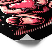 G Holding Heart Valentines Day Cute Valentine 2 Poster (Hoek)