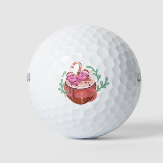 G Hot Chocolade Golfballen (Voorkant)