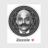 G.I. Gurdjieff De Magus (grijs) Sticker (Vel)