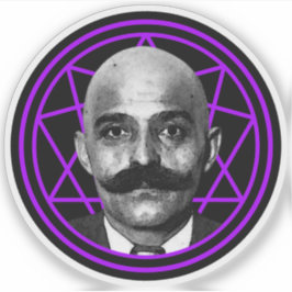 G.I. Gurdjieff De Magus (paarse) Sticker