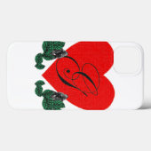 G in een hart (aanpasbaar) Case-Mate iPhone case (Achterkant (horizontaal))