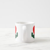G in een hart (aanpasbaar) espresso kop (Achterkant)