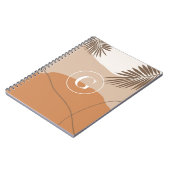 G - Initiaal Monogram Letter G Abstract Design Notitieboek (Linkerzijde)