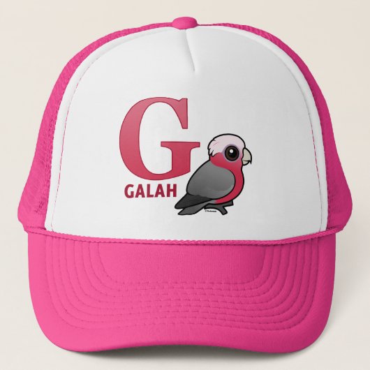 G is voor Galah Trucker Pet (Voorkant)