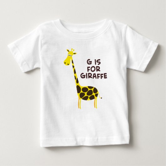 G is voor Giraffe (Voorkant)