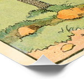 G is voor Giraffe Alfabet Animals Perfect Poster (Hoek)