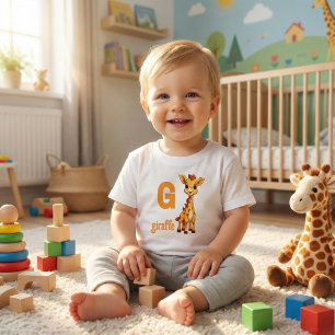 G is voor Giraffe Peuter T-shirt