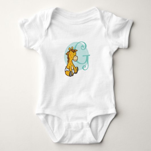 G is voor Giraffe Romper (Voorkant)
