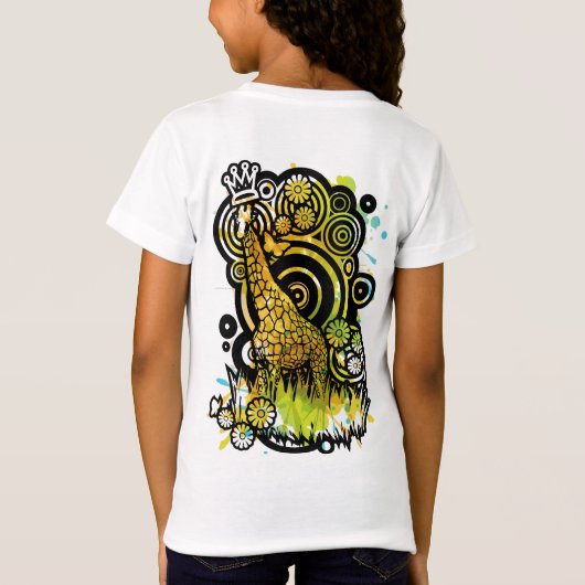 G is voor Giraffe T-shirt (Achterkant)