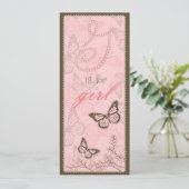 G is voor Girl Menu Card 2 (Staand voorkant)