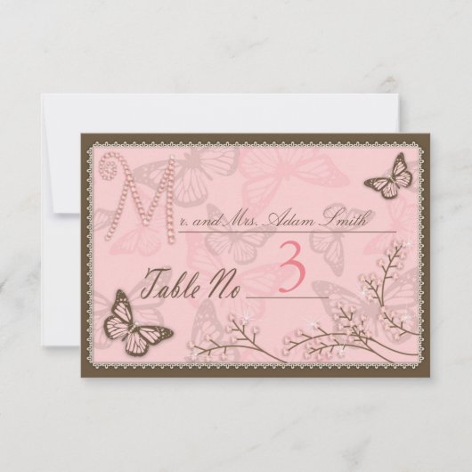 G is voor Girl Place Card SM 2 Kaart (Voorkant)