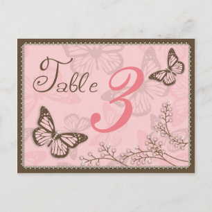 G is voor Girl Table Card Briefkaart