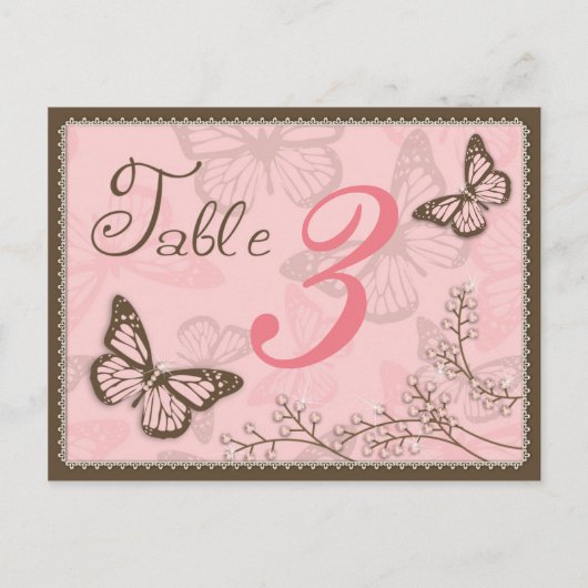 G is voor Girl Table Card Briefkaart (Voorkant)