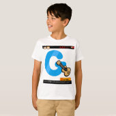 G is voor gitaar t-shirt (Voorkant volledig)