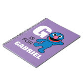 G is voor Grover | Jouw namen toevoegen Notitieboek (Linkerzijde)
