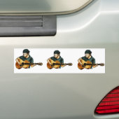 G is voor Guitar Bumpersticker (Op auto)