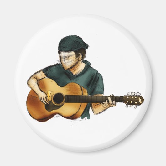 G is voor Guitar Magneet (Voorkant)