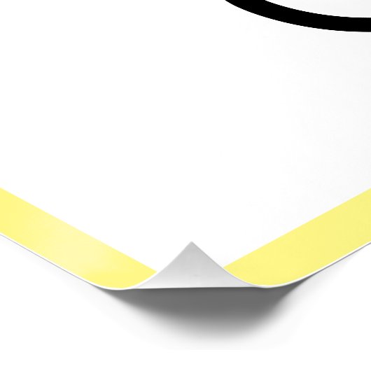 G is voor Naam Perfect Poster (Hoek)