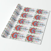 G is voor opa inpakpapier (Uitgerold)