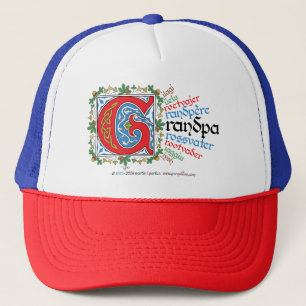 G is voor Opa Trucker Hoed Pet