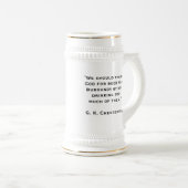 G. K. Chesterton Bierpul (Voorkant rechts)