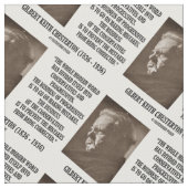 G.K. Chesterton Conservatives Progressives Stof (Close Up)