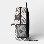 G.K. Chesterton Education Deadly Danger Serious Bedrukte Rugzak (Rechts)