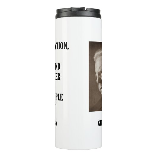 G.K. Chesterton Education Deadly Danger Serious Thermosbeker (Achterkant)