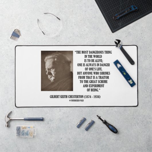 G.K. Chesterton Grootse Schema Experiment Van Zijn Bureaumat (Werkstation)