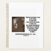 G.K. Chesterton Grootse Schema Experiment Van Zijn Planner (Voorkant)