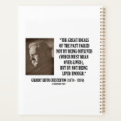 G.K. Chesterton Grote Ideeën Van Het Verleden Niet Planner (Achterkant)