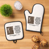 G.K. Chesterton Imagination Insanity Creative Ovenwant & Pannenlap Set (Top down)