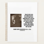 G.K. Chesterton Imagination Insanity Creative Planner (Voorkant)