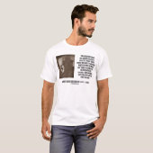 G.K. Chesterton Imagination Insanity Creative T-shirt (Voorkant volledig)