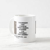 G.K. Chesterton ongemak Adventure Koffiemok (Voorkant links)