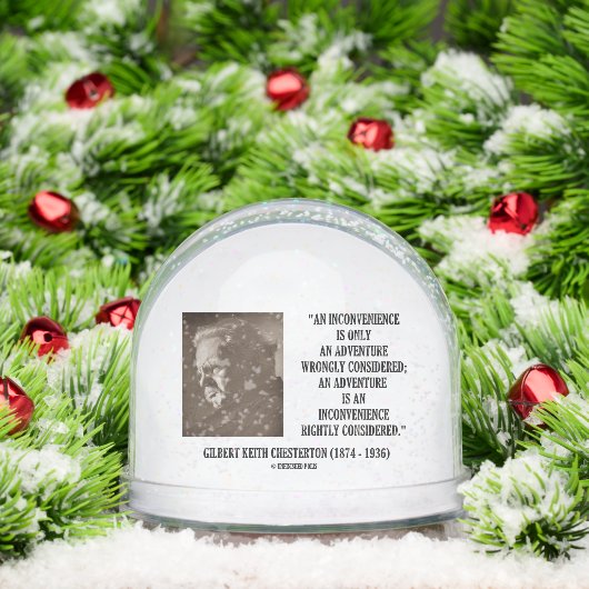 G.K. Chesterton ongemak Adventure Sneeuwbol (Kerstmis)