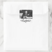 G. K. Chesterton op het werk Vierkante Sticker (Tas)