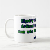 G.K. Chesterton over onverdraagzaamheid Koffiemok (Links)