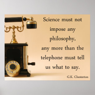 G.K. Chesterton Quote Poster