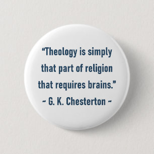 G. K. Chesterton Ronde Button 5,7 Cm