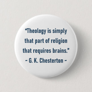 G. K. Chesterton Ronde Button 5,7 Cm