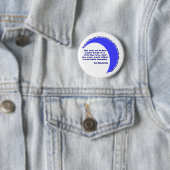 G. K. Chesterton Stormachtige Zee Ronde Button 5,7 Cm (In situ)