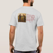G. K. Chesterton "Ze zijn verloren" T-shirt (Achterkant)